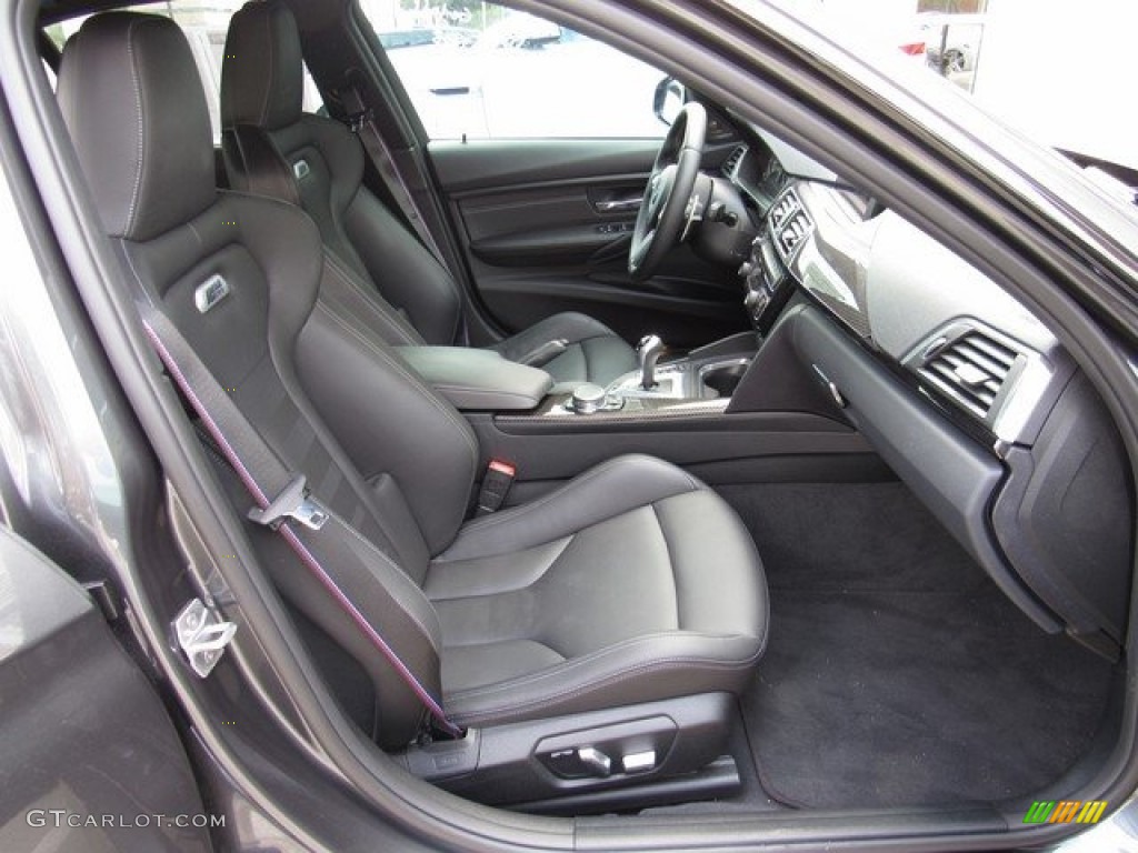 2017 M3 Sedan - Mineral Grey Metallic / Black photo #18