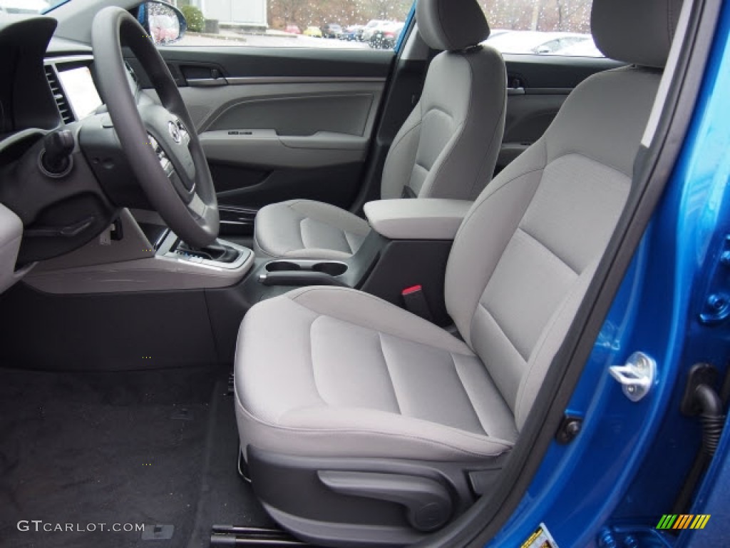 2017 Elantra SE - Electric Blue / Black photo #4