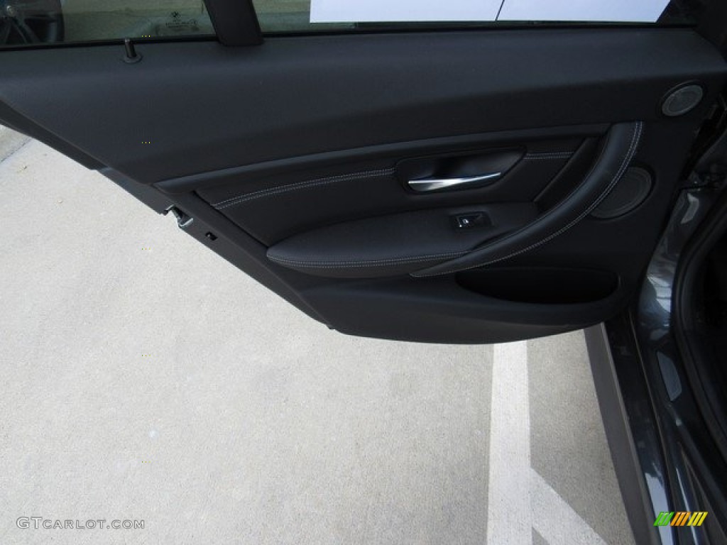 2017 M3 Sedan - Mineral Grey Metallic / Black photo #22