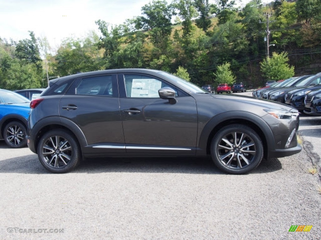 Meteor Gray Mica 2017 Mazda CX-3 Grand Touring AWD Exterior Photo #118994979