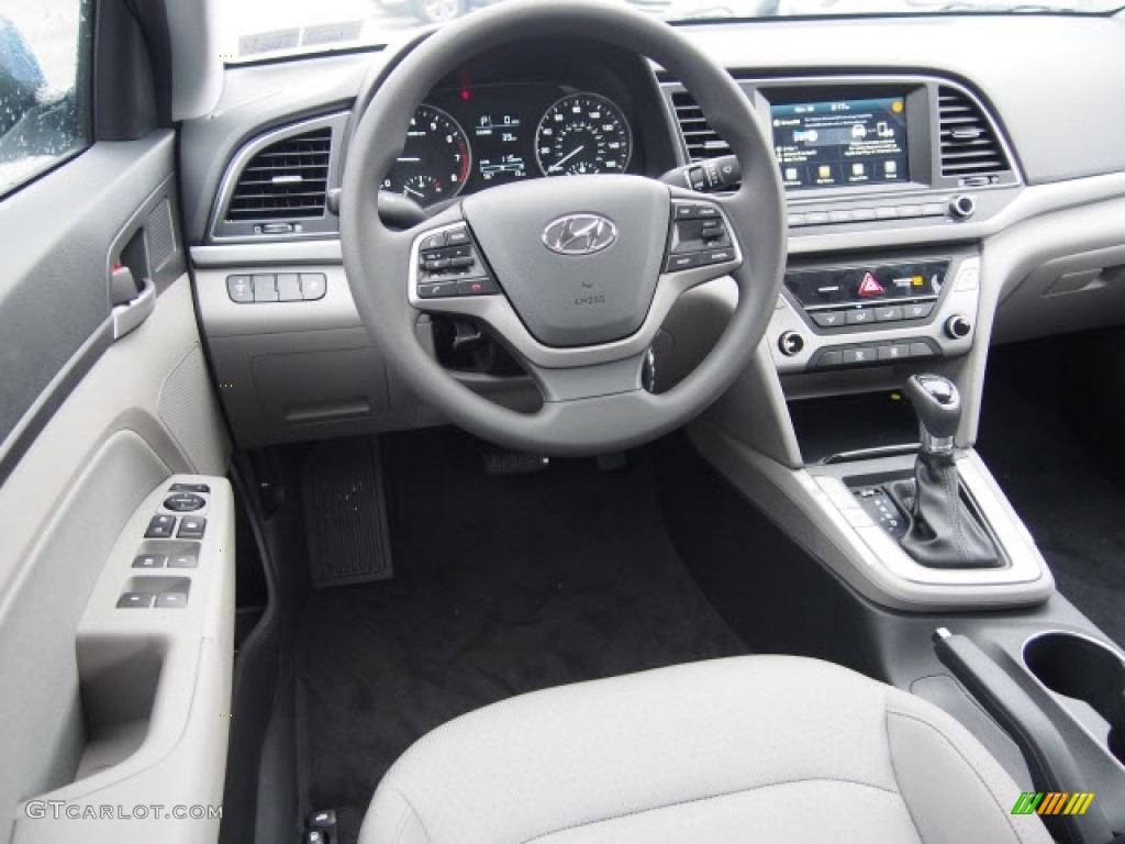 2017 Elantra SE - Electric Blue / Black photo #6