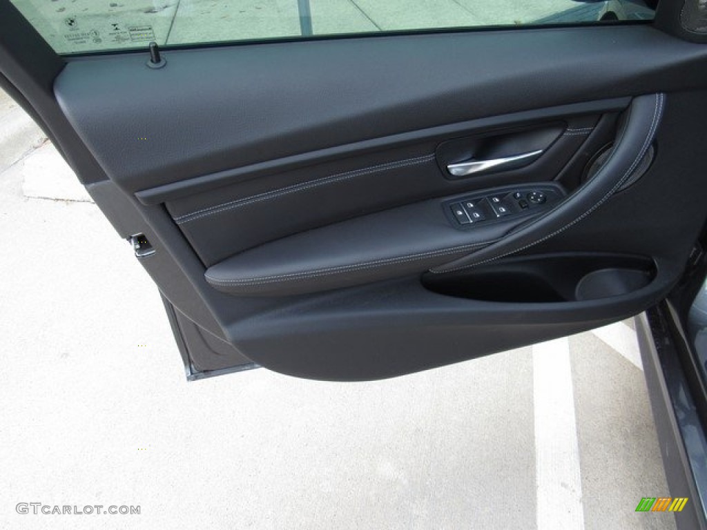 2017 M3 Sedan - Mineral Grey Metallic / Black photo #23