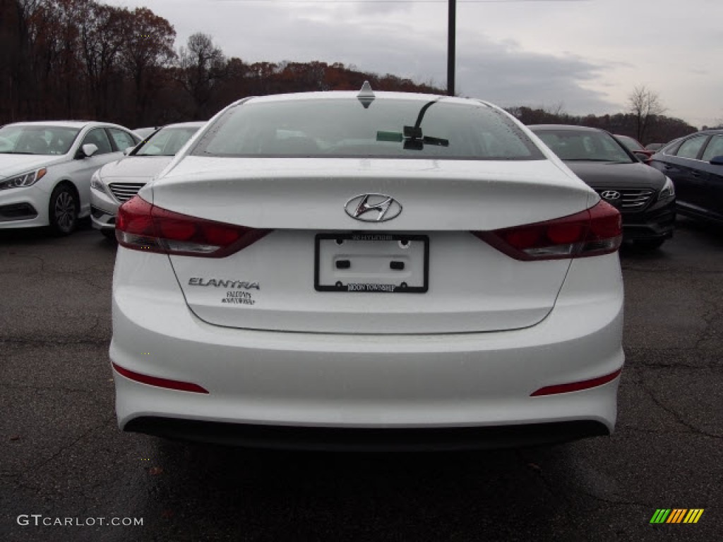 2017 Elantra Value Edition - White / Black photo #3