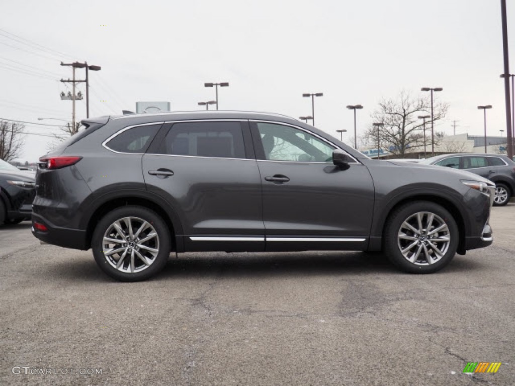 Machine Gray Metallic 2017 Mazda CX-9 Grand Touring AWD Exterior Photo #118995330