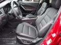 2017 Mazda Mazda6 Black Interior Front Seat Photo