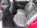 2017 Mazda Mazda6 Black Interior Rear Seat Photo
