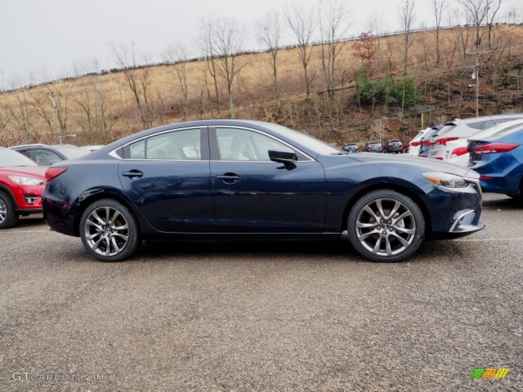 Deep Crystal Blue Mica 2017 Mazda Mazda6 Grand Touring Exterior Photo #118995852