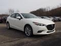 2017 Snowflake White Pearl Mica Mazda MAZDA3 Grand Touring 4 Door  photo #1