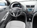 2017 Pacific Blue Hyundai Accent SE Sedan  photo #6