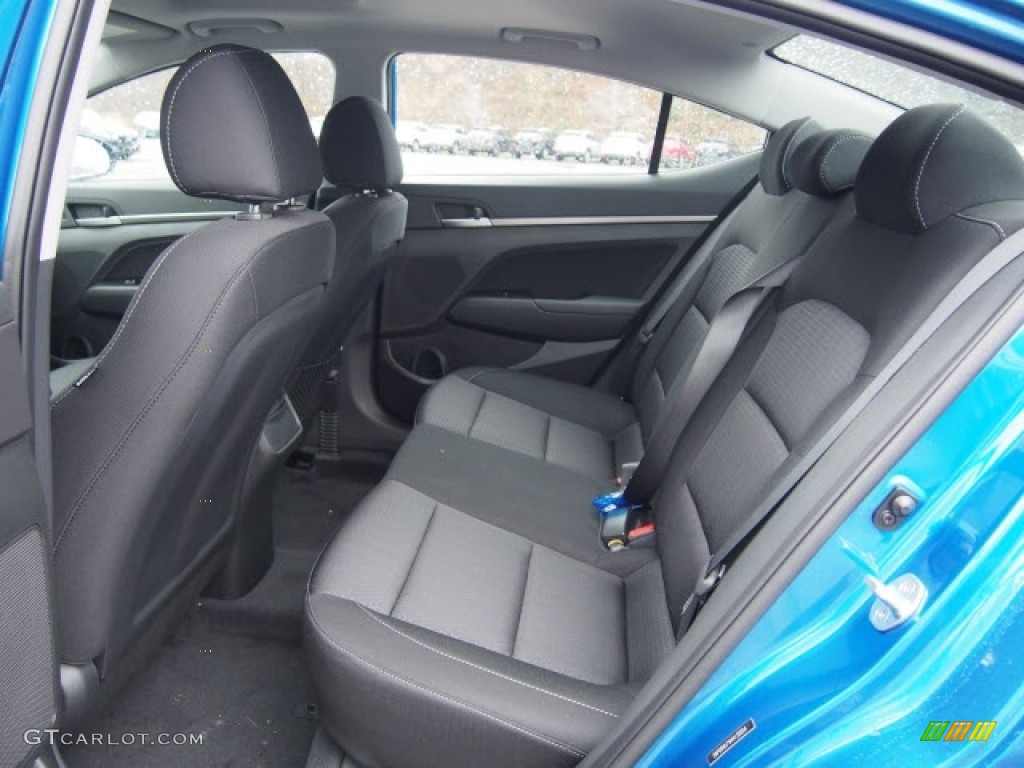 2017 Elantra Value Edition - Electric Blue / Black photo #5