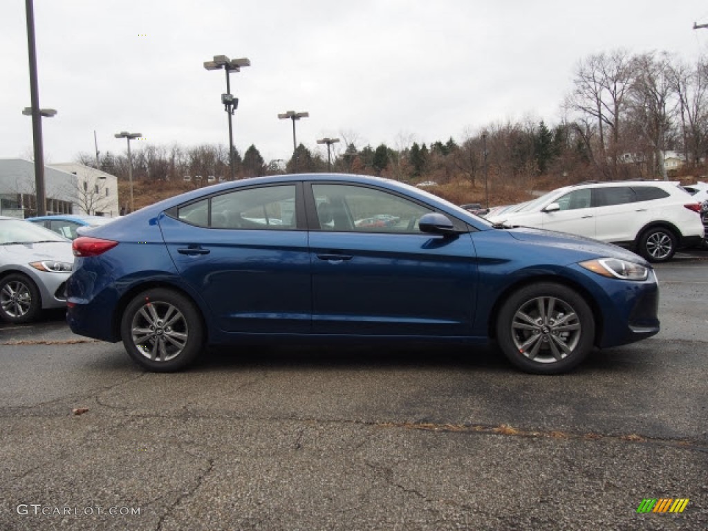 2017 Elantra SE - Lakeside Blue / Gray photo #2