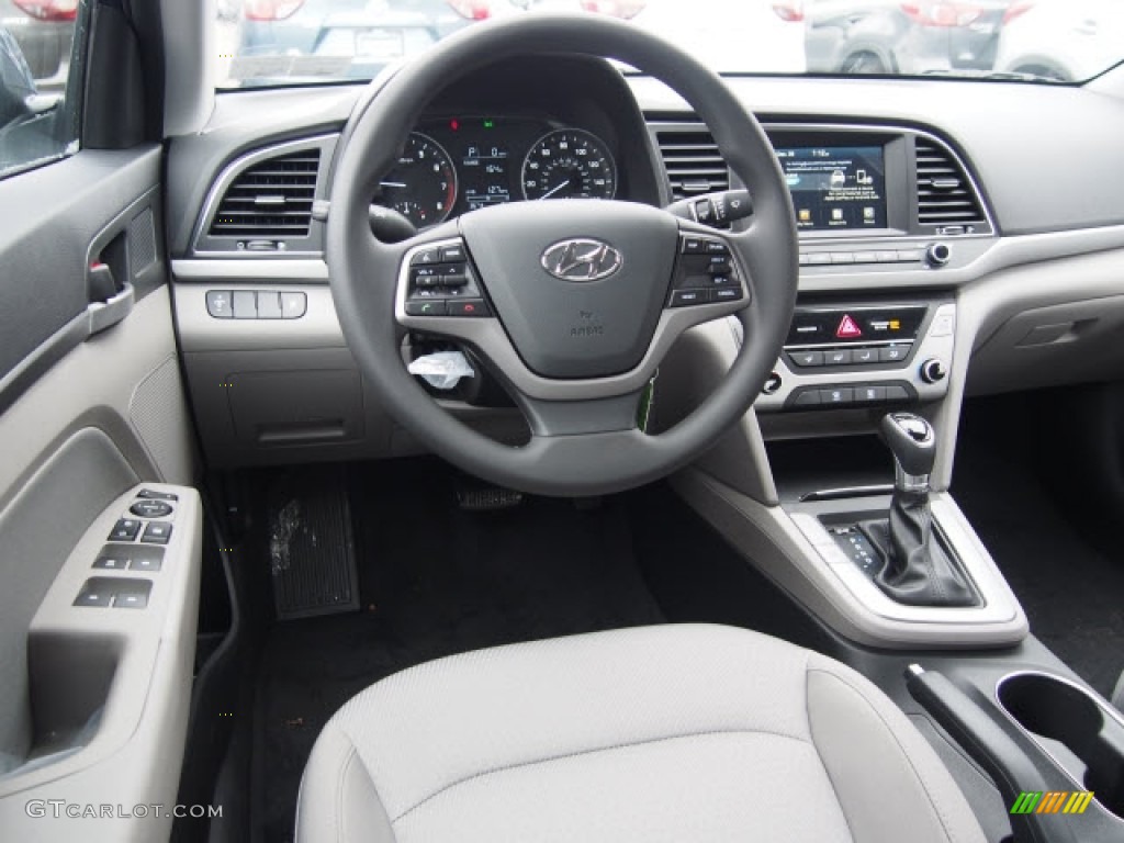 2017 Elantra SE - Lakeside Blue / Gray photo #6