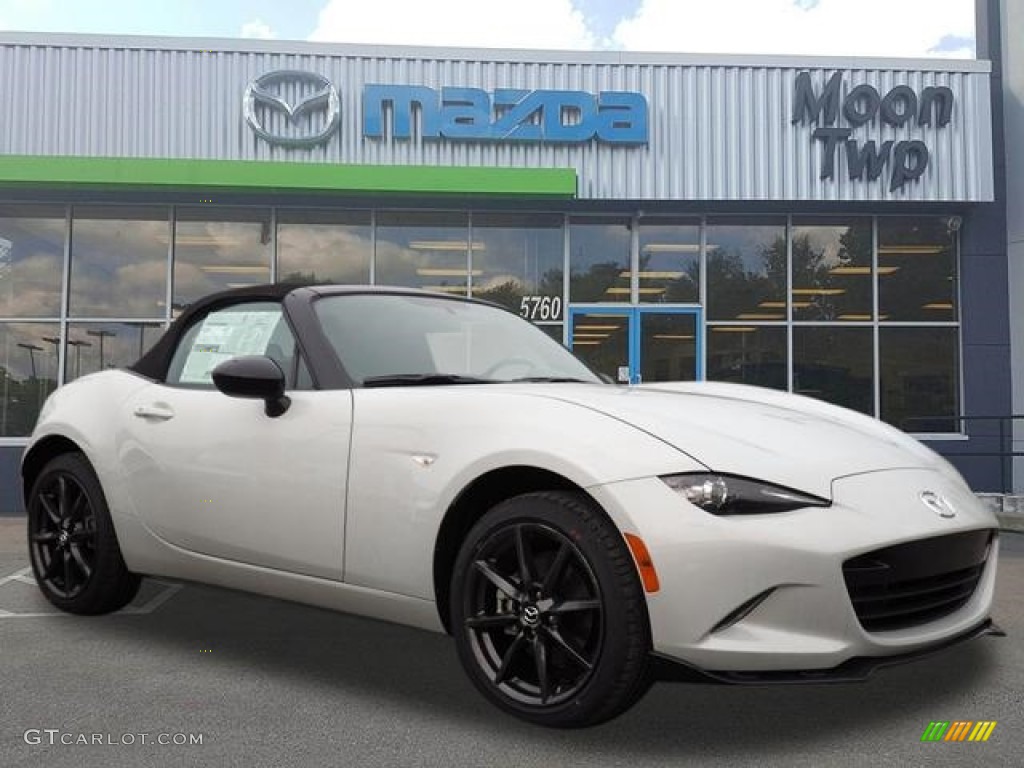 2017 MX-5 Miata RF Club - Arctic White / Black/Red Stitching photo #1