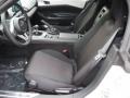 2017 Mazda MX-5 Miata RF Black/Red Stitching Interior Front Seat Photo