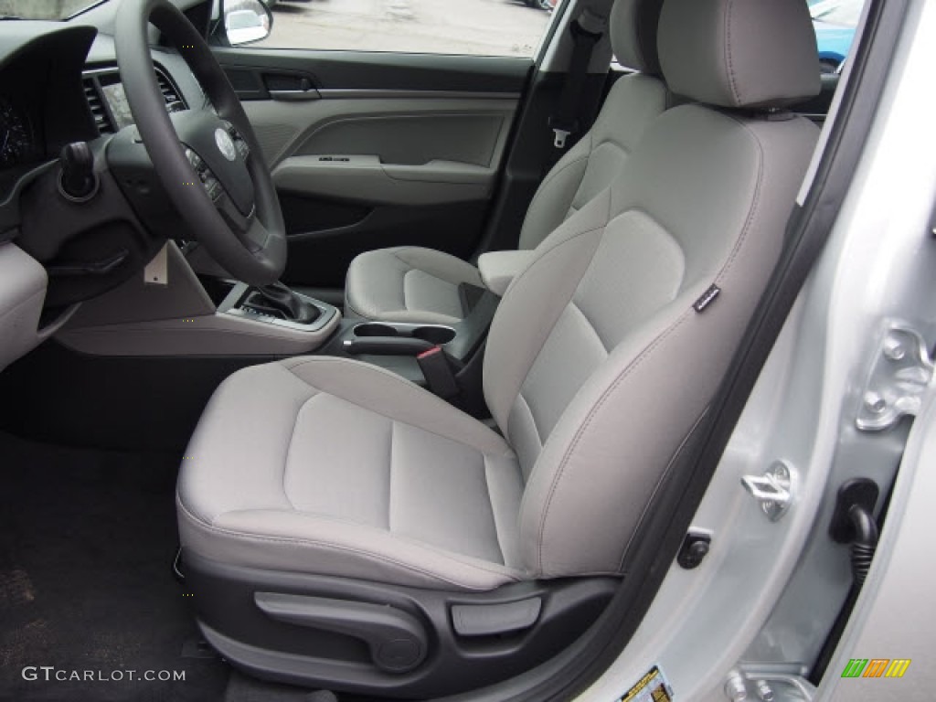 2017 Elantra SE - Silver / Gray photo #4