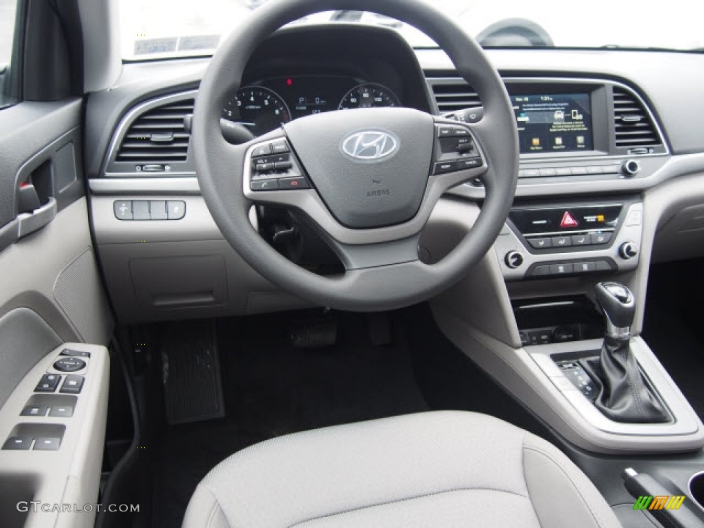 2017 Elantra SE - Silver / Gray photo #6