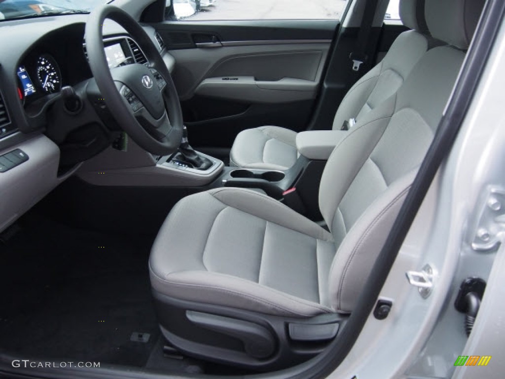 2017 Elantra SE - Silver / Gray photo #4