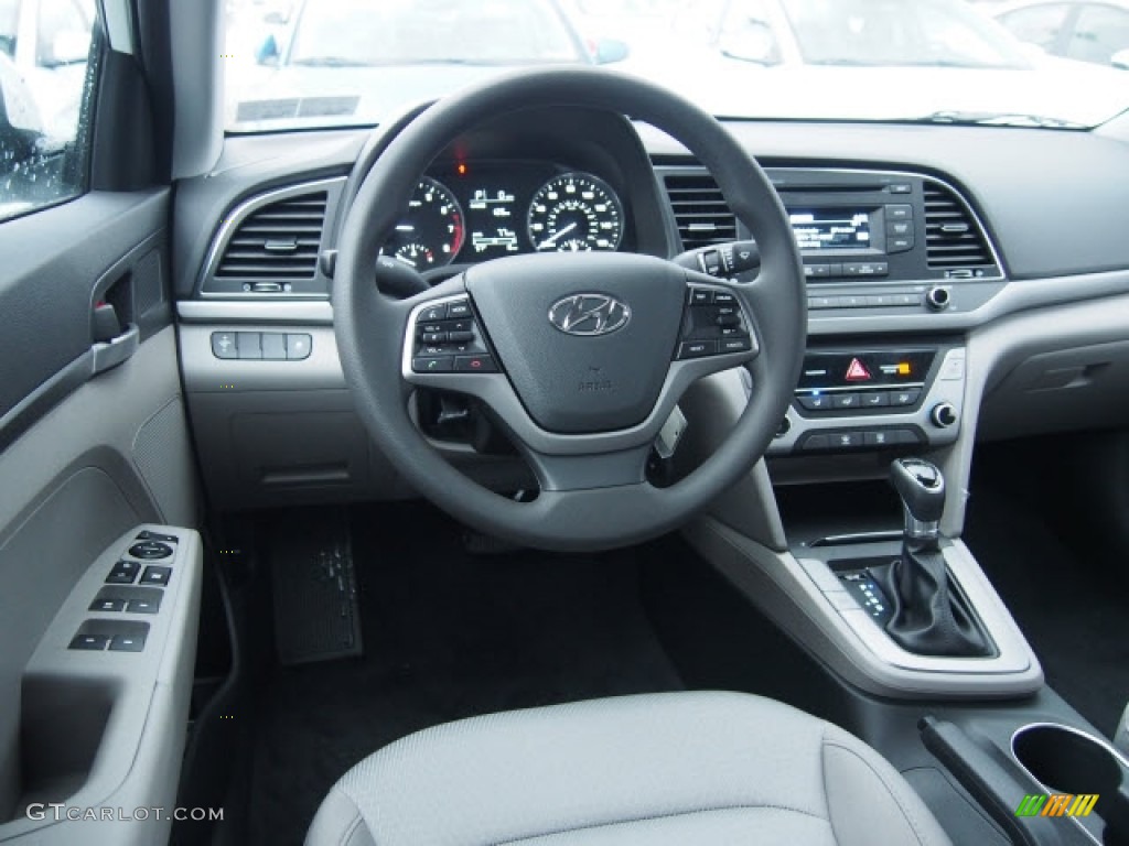 2017 Elantra SE - White / Gray photo #6