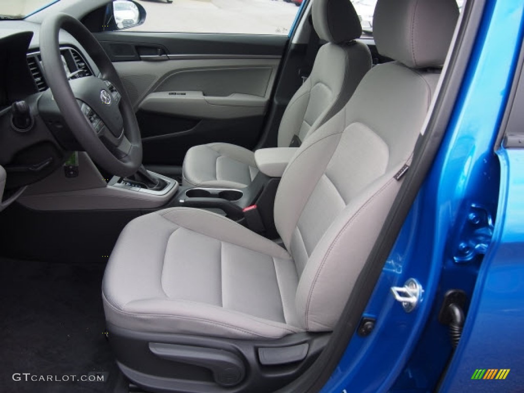 2017 Elantra SE - Electric Blue / Gray photo #4
