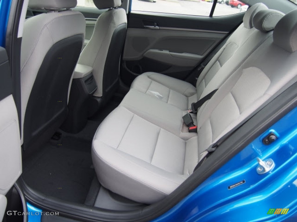 2017 Elantra SE - Electric Blue / Gray photo #5