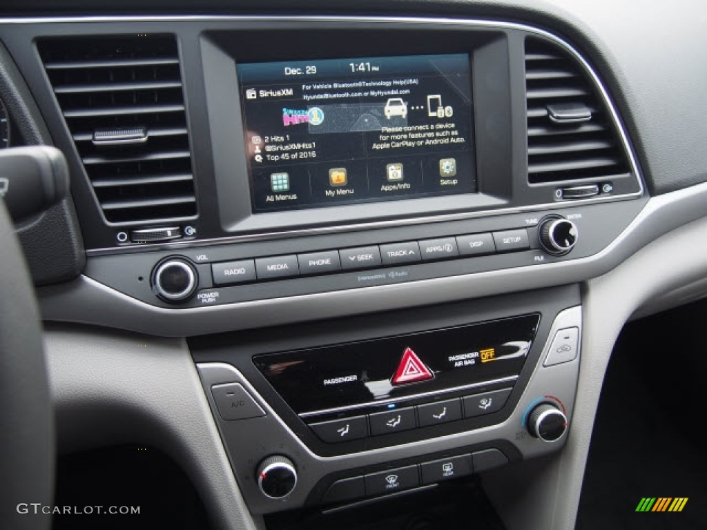 2017 Elantra SE - Electric Blue / Gray photo #7