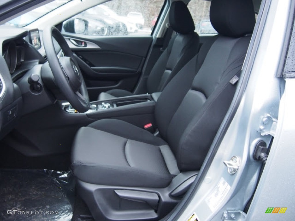 2017 MAZDA3 Sport 4 Door - Sonic Silver Metallic / Black photo #4