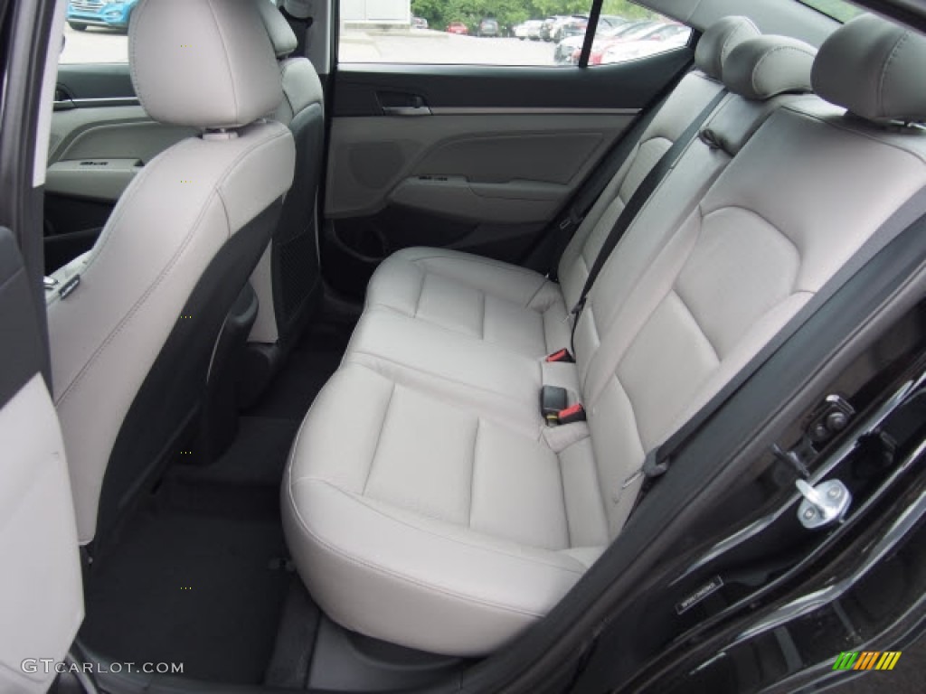 2017 Elantra Limited - Black / Gray photo #5