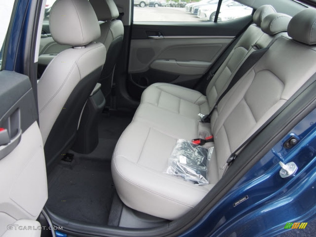 2017 Elantra Limited - Lakeside Blue / Gray photo #5