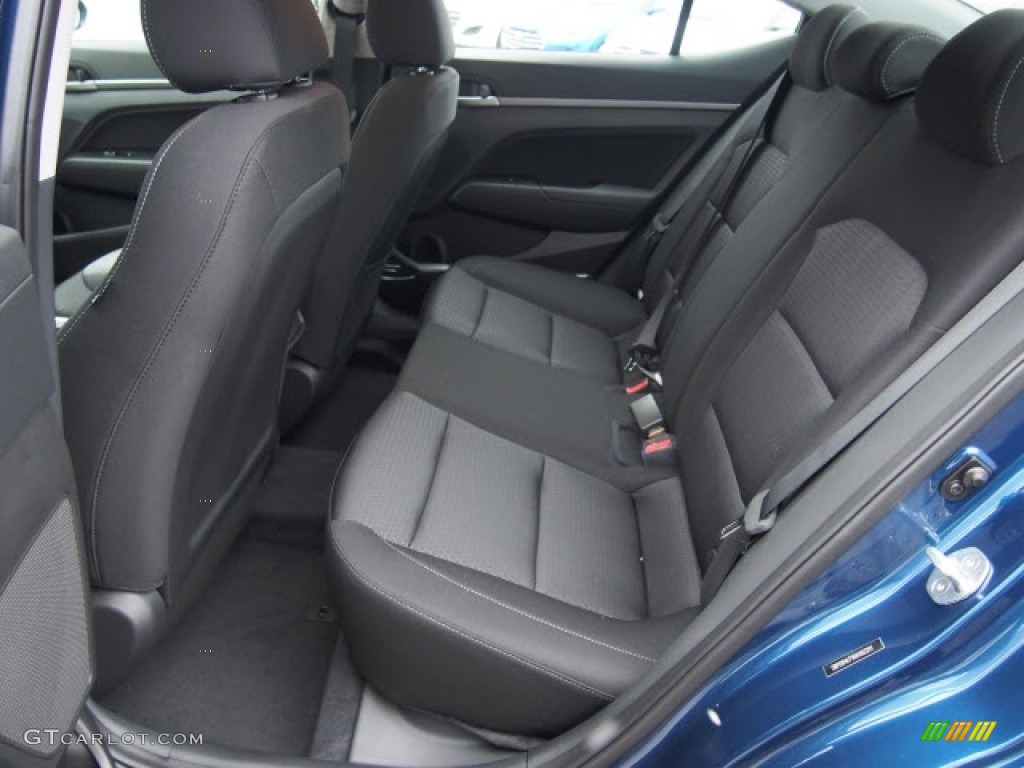 2017 Elantra Value Edition - Lakeside Blue / Black photo #5