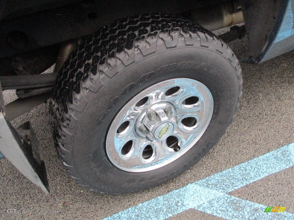 2013 Silverado 1500 Work Truck Regular Cab 4x4 - Blue Granite Metallic / Dark Titanium photo #10