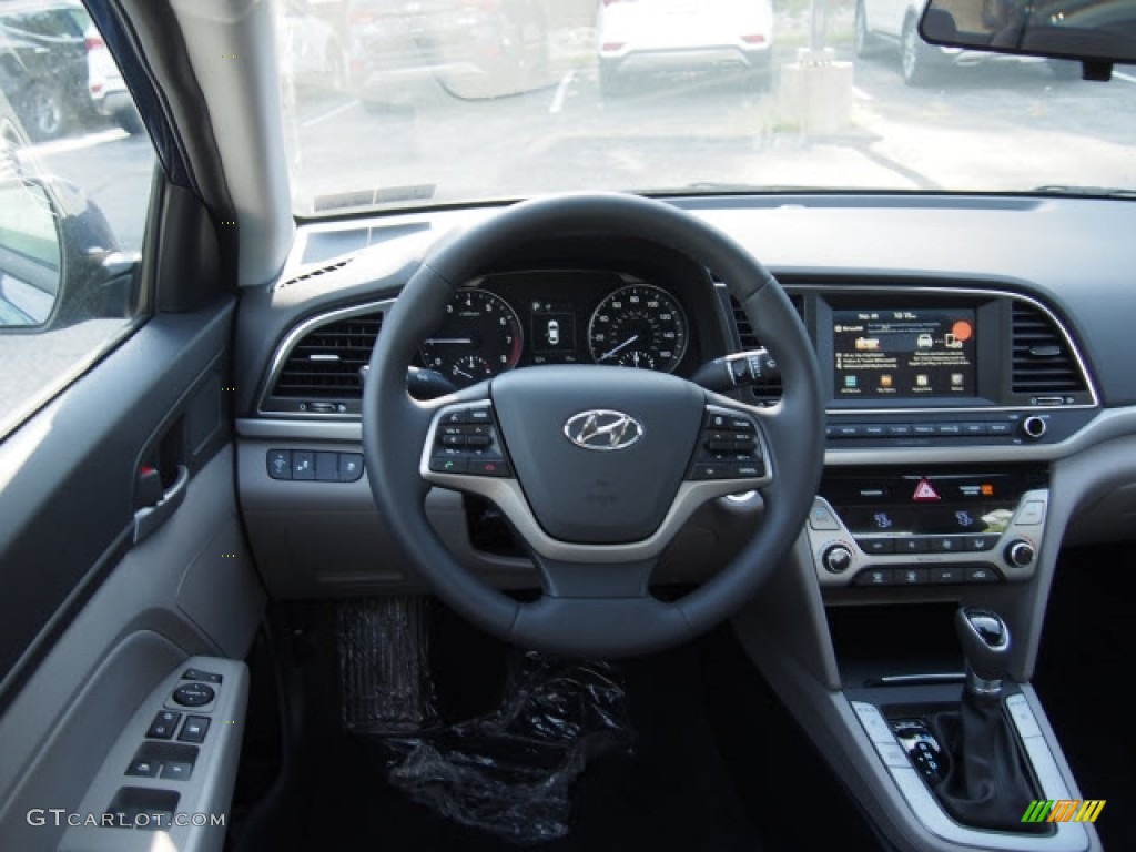 2017 Elantra SE - Electric Blue / Black photo #5