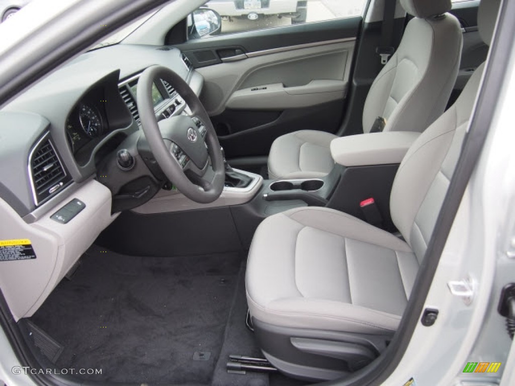 2017 Elantra SE - Silver / Black photo #4