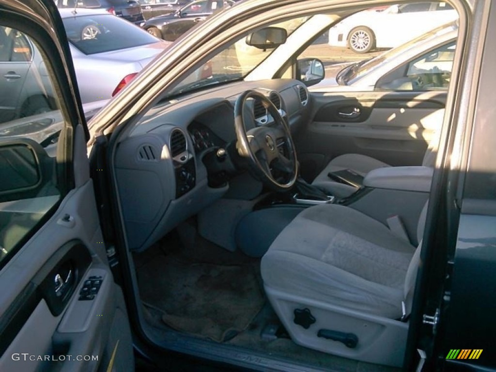 2005 Envoy SLE 4x4 - Carbon Black Metallic / Light Gray photo #3