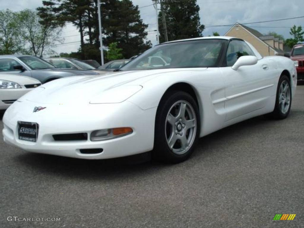 1997 Corvette Coupe - Arctic White / Black photo #1