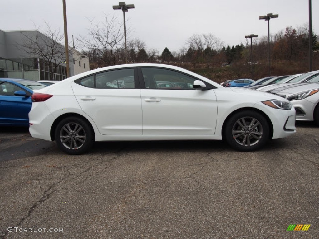 2017 Elantra SE - White / Black photo #2