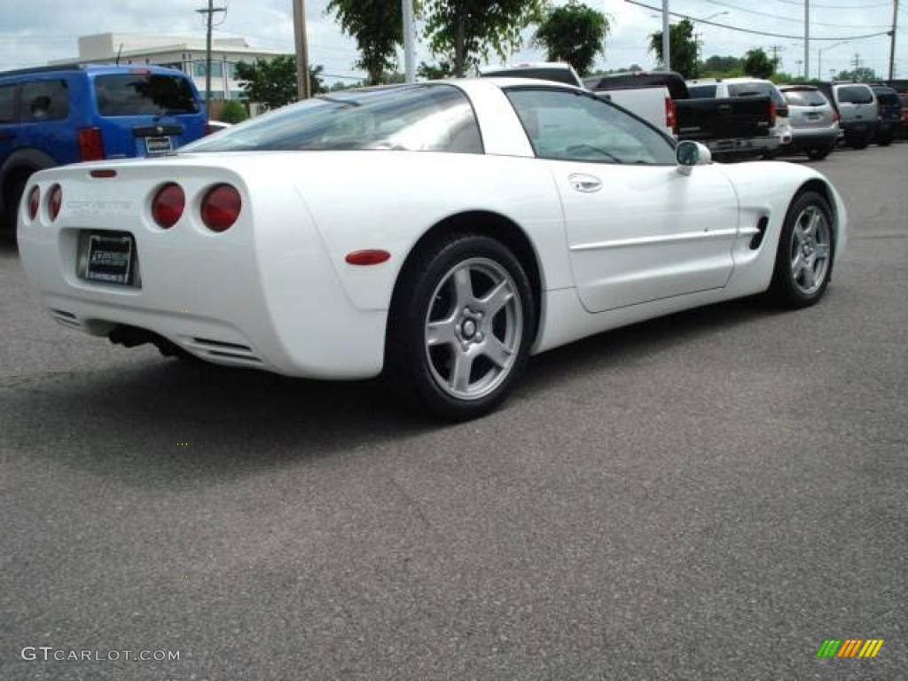 1997 Corvette Coupe - Arctic White / Black photo #6