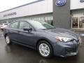 Carbide Gray Metallic 2017 Subaru Impreza 2.0i Premium 4-Door