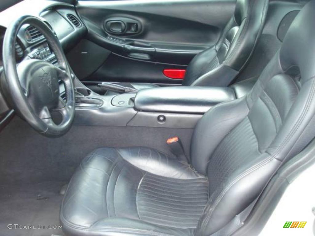 1997 Corvette Coupe - Arctic White / Black photo #10