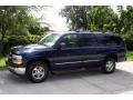 2001 Indigo Blue Metallic Chevrolet Suburban 1500 LT 4x4  photo #2