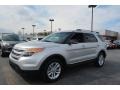 2015 Ingot Silver Ford Explorer XLT  photo #6