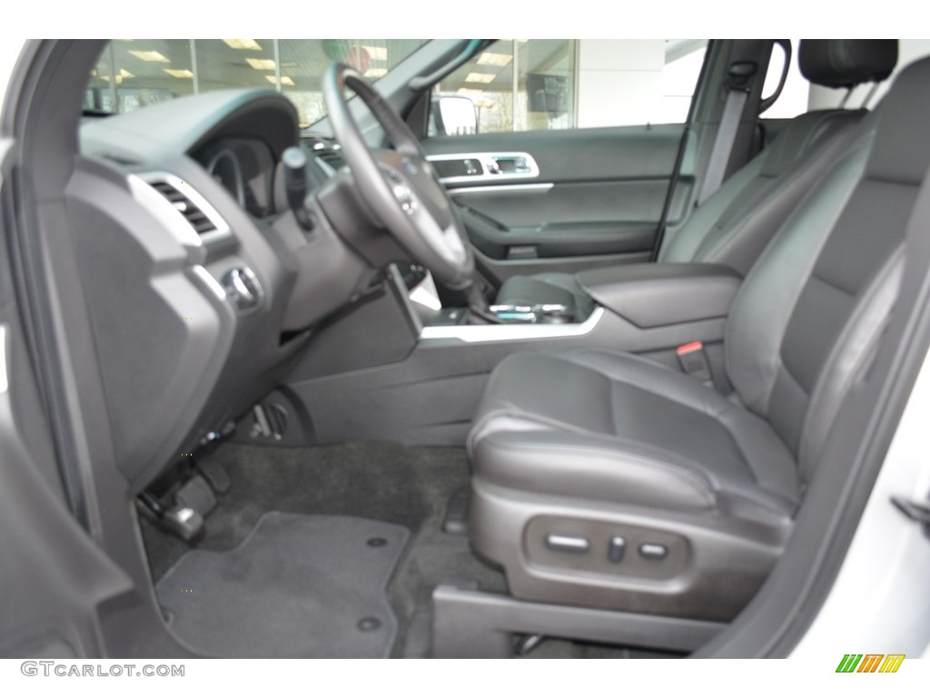 2015 Explorer XLT - Ingot Silver / Charcoal Black photo #9