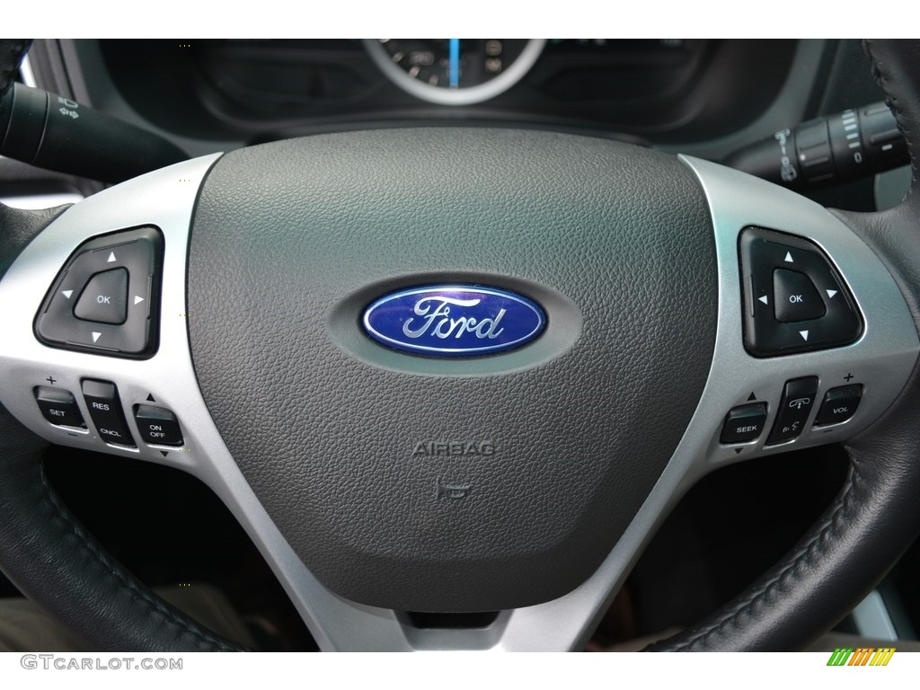 2015 Explorer XLT - Ingot Silver / Charcoal Black photo #23