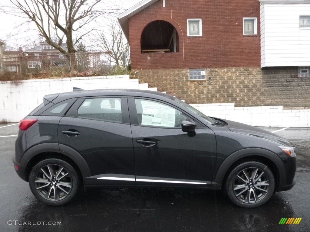 Jet Black Mica 2017 Mazda CX-3 Grand Touring AWD Exterior Photo #119006352
