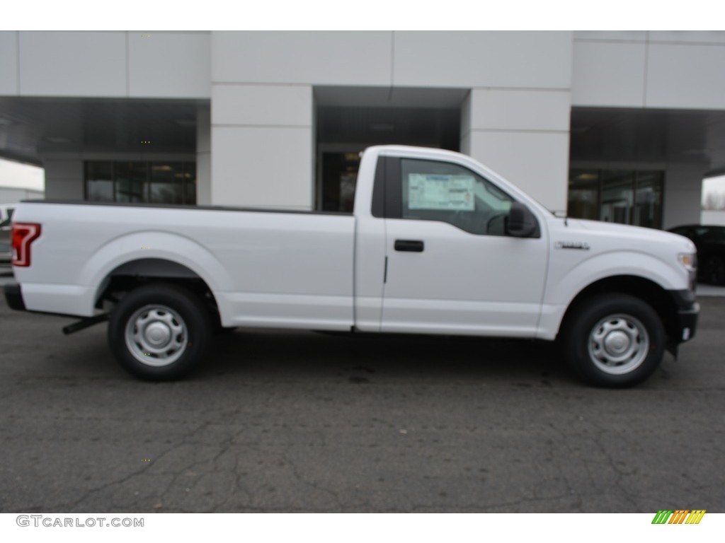 2017 F150 XL Regular Cab - Oxford White / Earth Gray photo #2