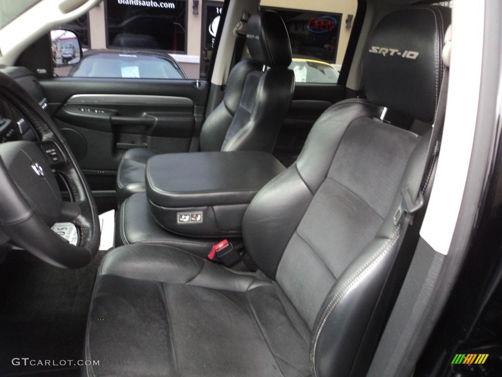 2005 Dodge Ram 1500 SRT-10 Quad Cab Front Seat Photo #119006895
