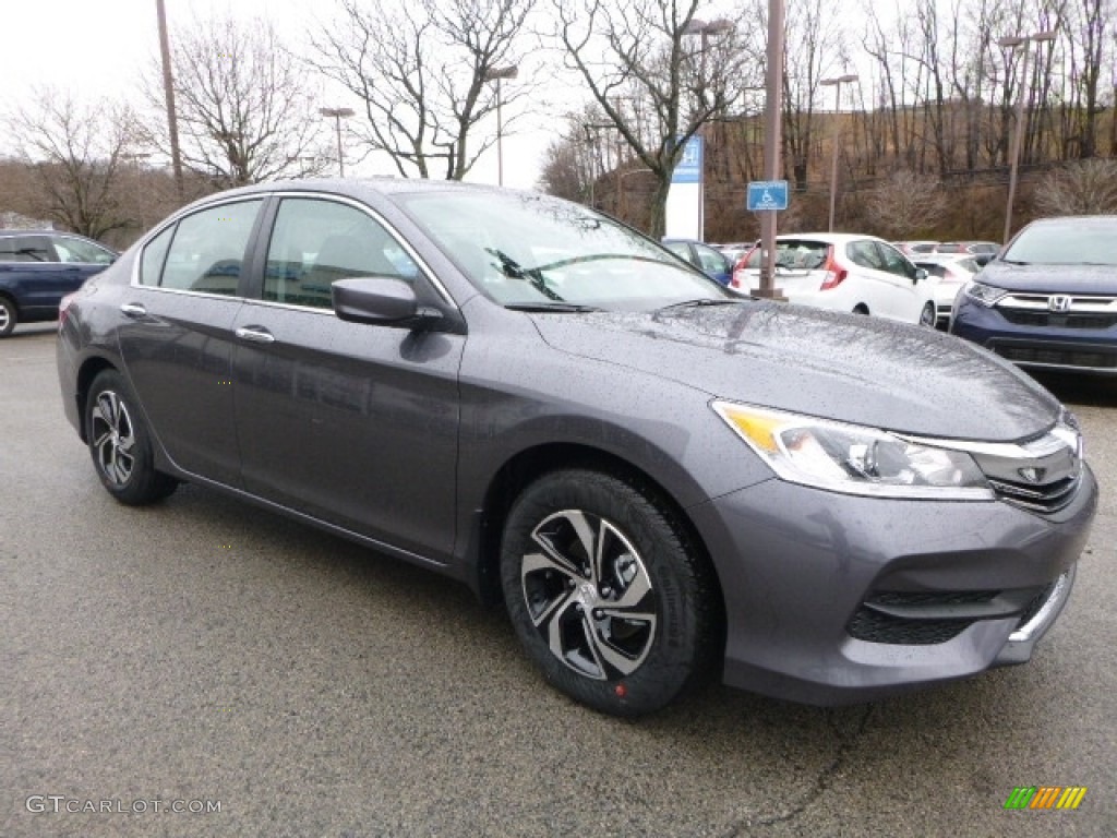 Modern Steel Metallic 2017 Honda Accord LX Sedan Exterior Photo #119006916