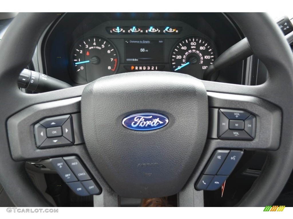 2017 F150 XL Regular Cab - Oxford White / Earth Gray photo #11