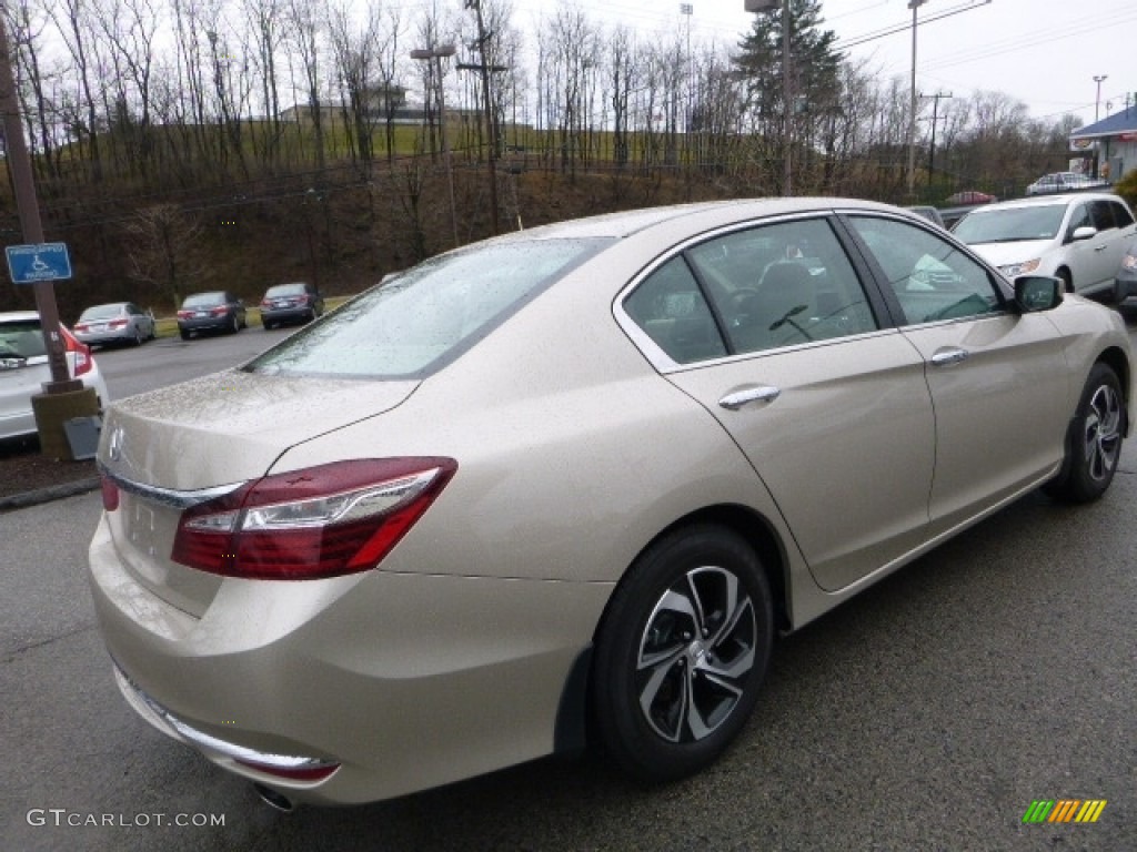 2017 Accord LX Sedan - Champagne Frost Pearl / Ivory photo #4