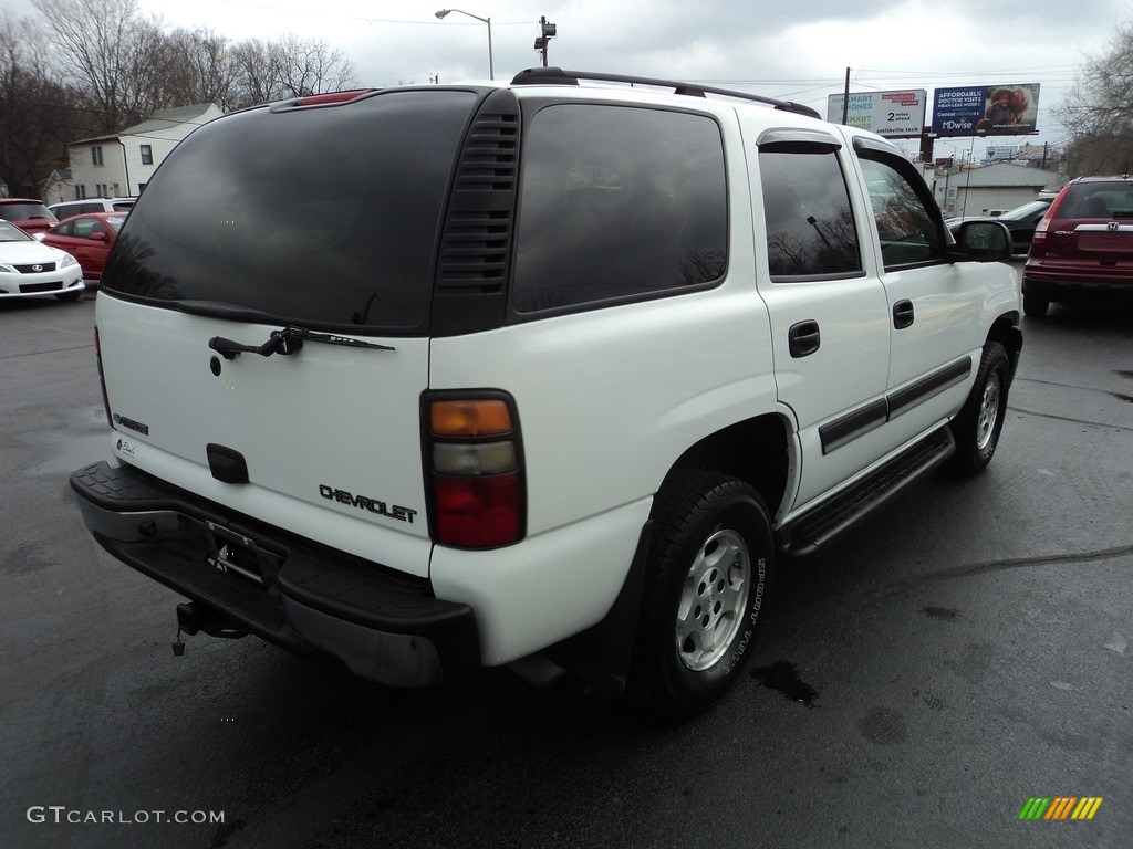 2005 Tahoe LS - Summit White / Gray/Dark Charcoal photo #4