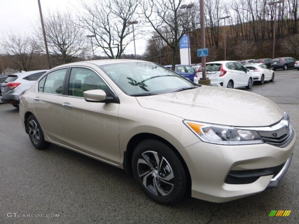 Champagne Frost Pearl 2017 Honda Accord LX Sedan Exterior Photo #119007294